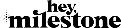 Hey, Milestone Logo